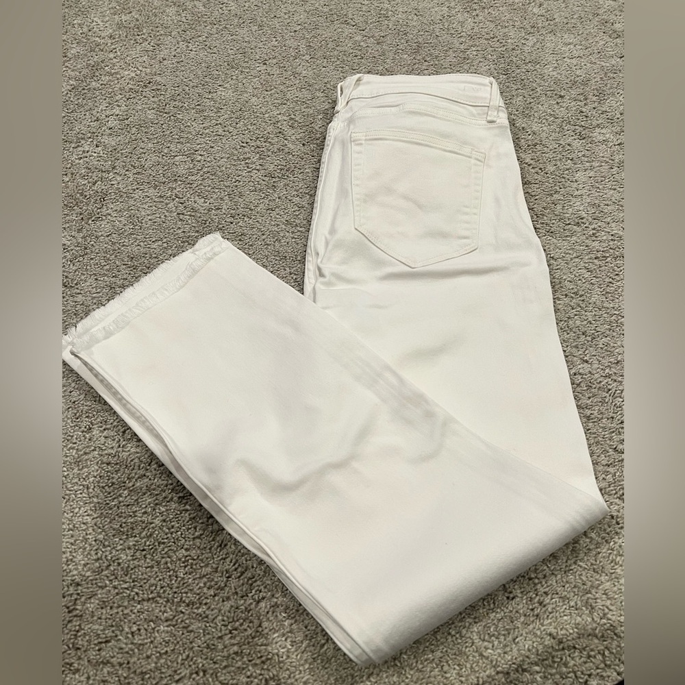Vineyard Vines Women's Cream Straight Leg Jeans